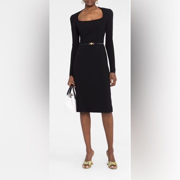 Versace Dresses & Skirts - ❌SOLD❤️Versace elegant evening dress with Medusa belt NWT